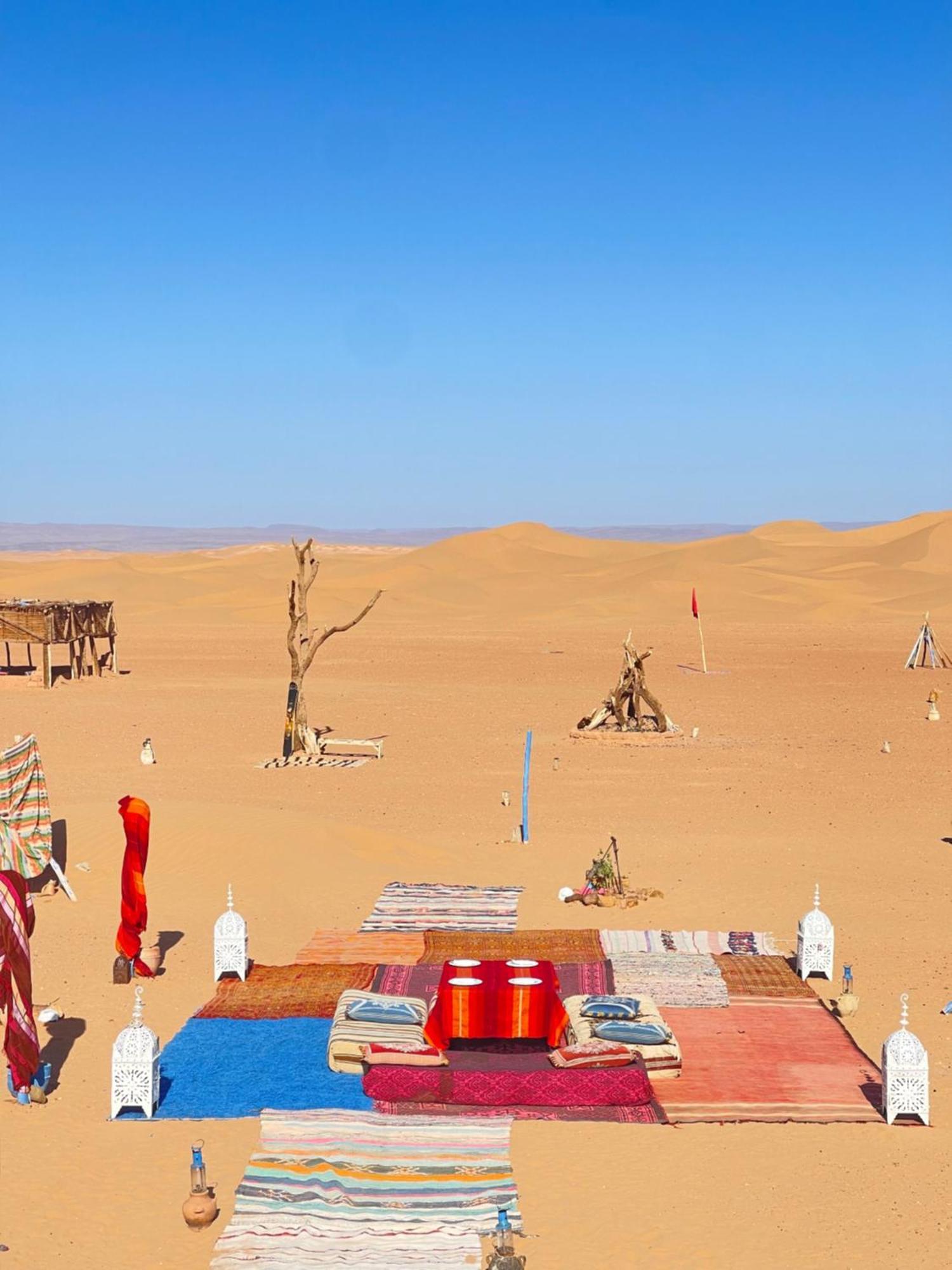 Mhamid Sahara Camp Activities - Le Chant Du Sable M'Hamid El Ghizlane Exterior foto
