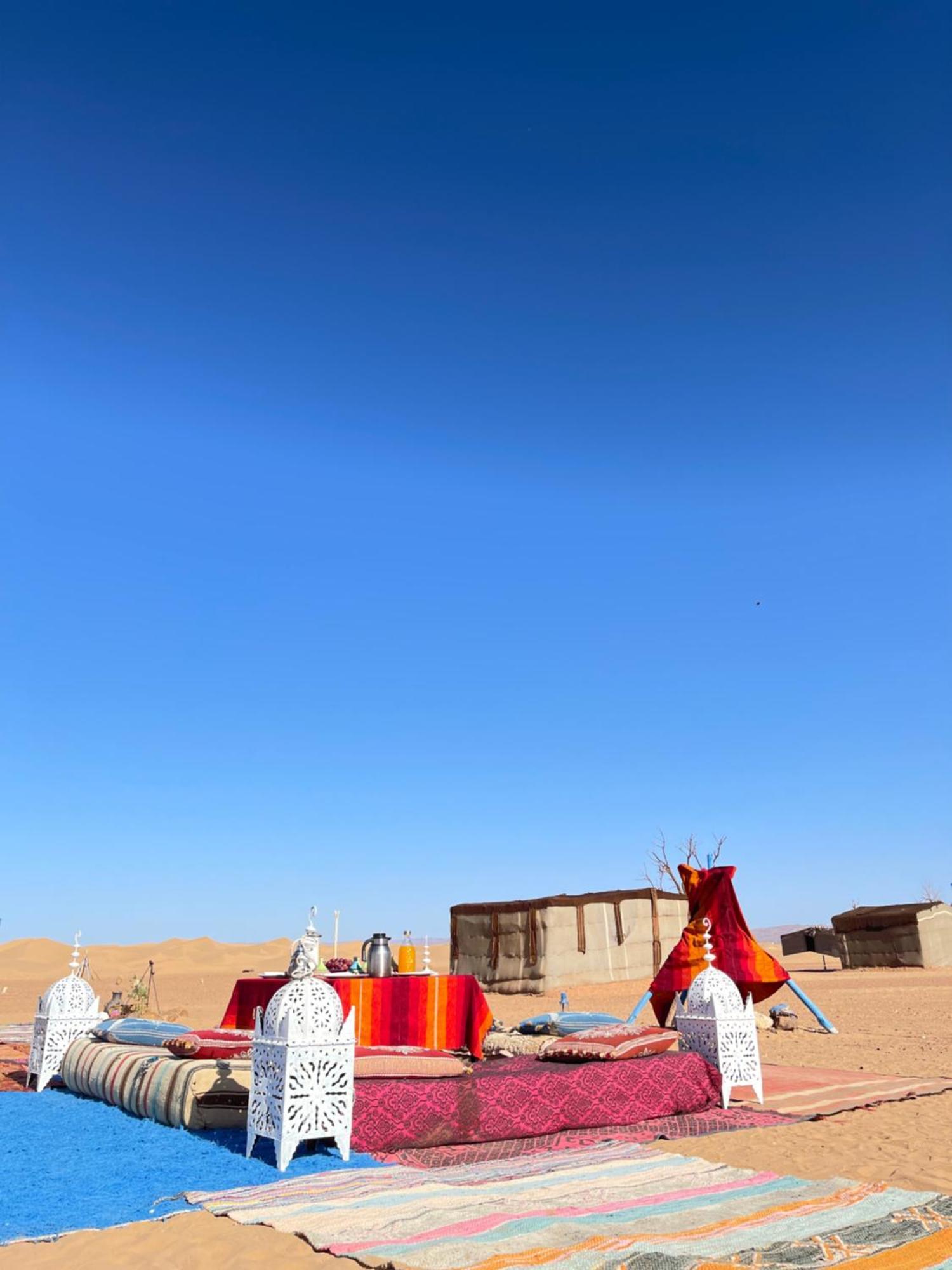 Mhamid Sahara Camp Activities - Le Chant Du Sable M'Hamid El Ghizlane Exterior foto