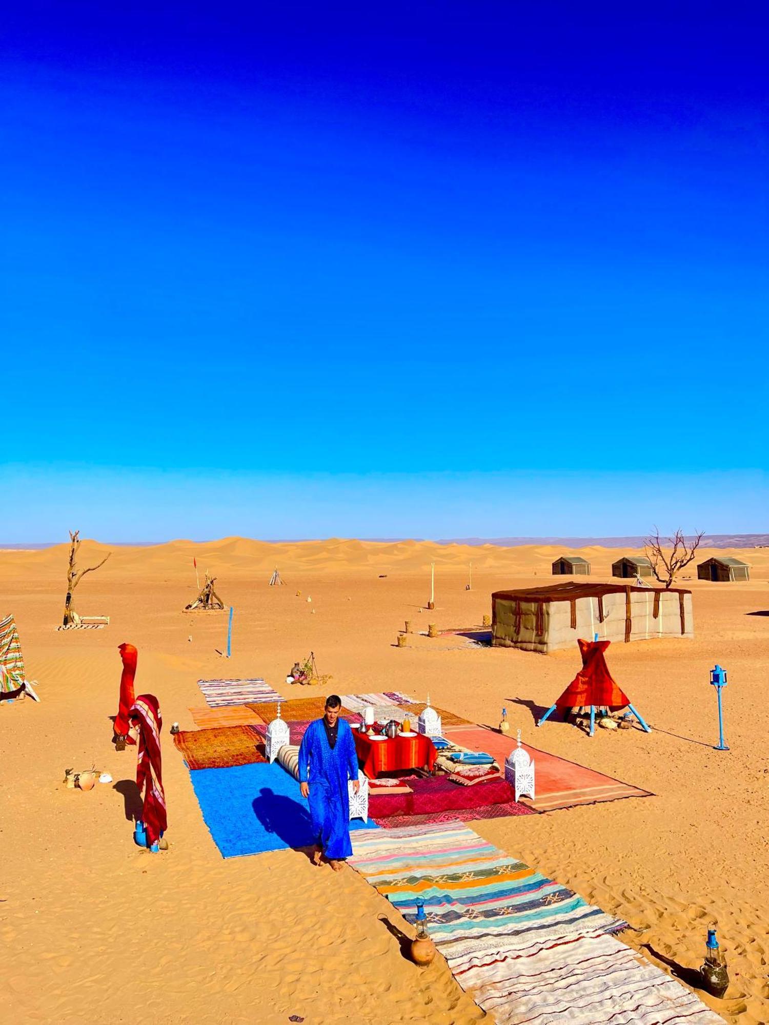 Mhamid Sahara Camp Activities - Le Chant Du Sable M'Hamid El Ghizlane Exterior foto