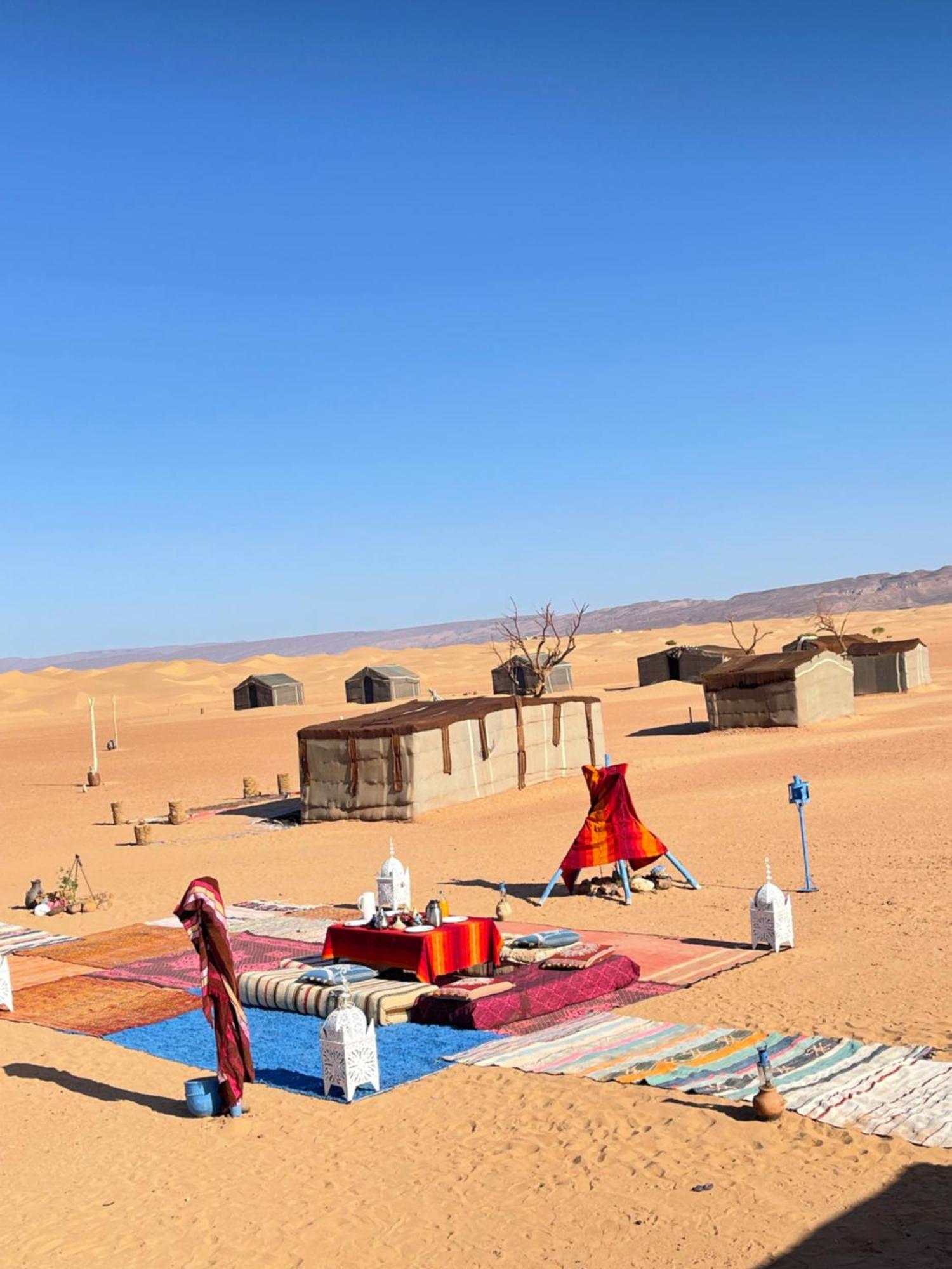 Mhamid Sahara Camp Activities - Le Chant Du Sable M'Hamid El Ghizlane Exterior foto