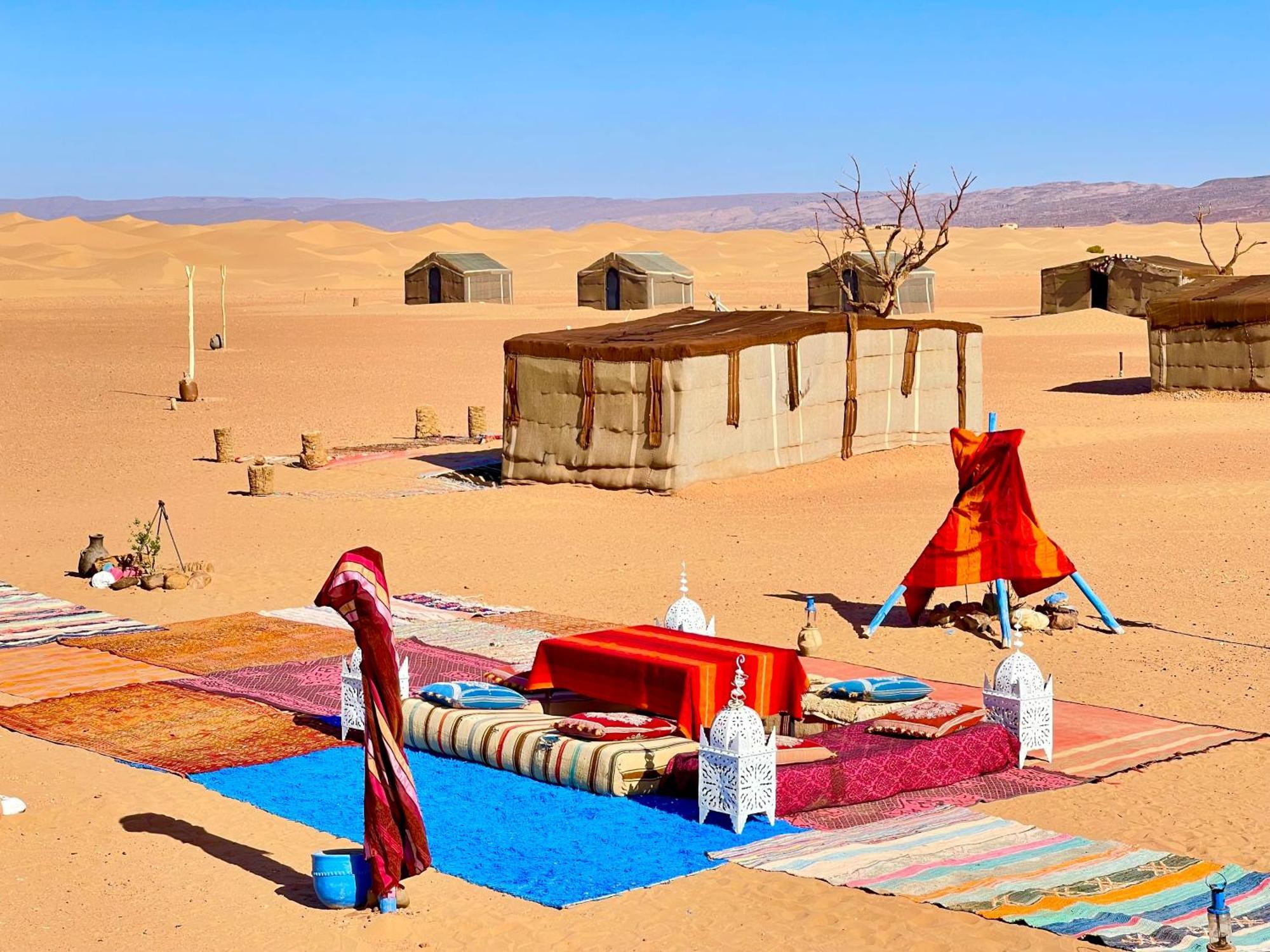 Mhamid Sahara Camp Activities - Le Chant Du Sable M'Hamid El Ghizlane Exterior foto
